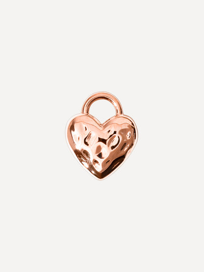 10,6x9mm Dreamy Heart Ohrring-Charm