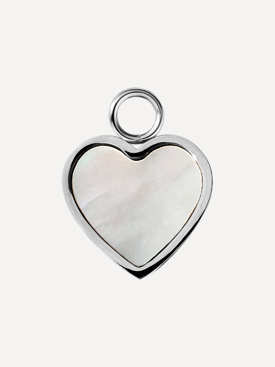 12,2x11mm Precious Heart Ohrring-Charm