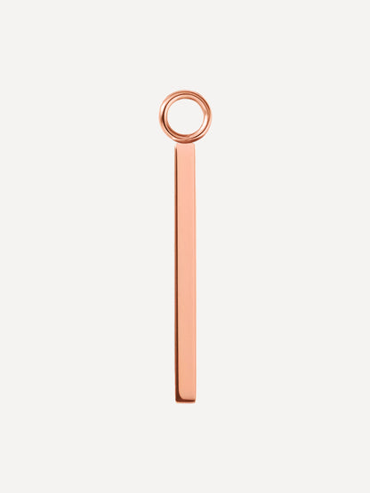22x2mm Modern Line Ohrring-Charm