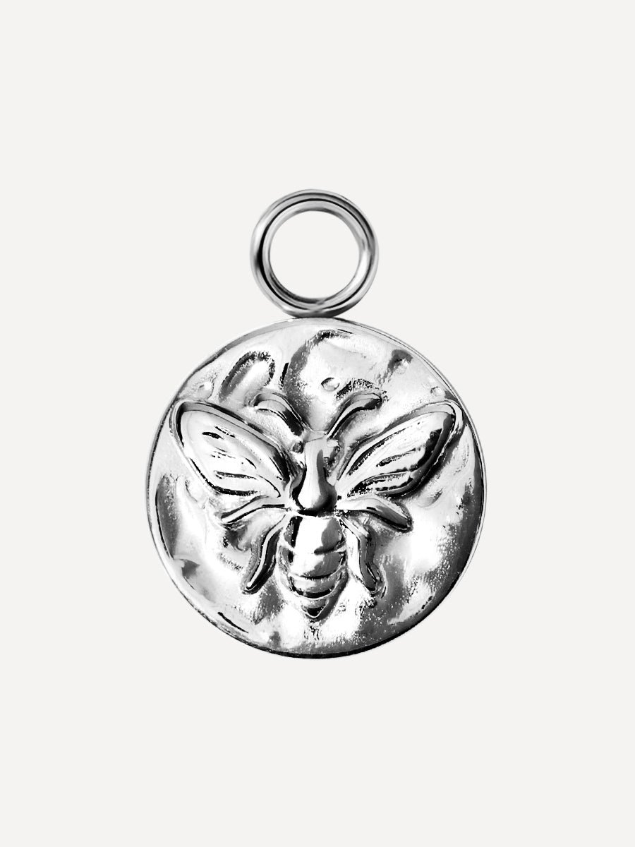 12x12mm Butterfly Embrace Ohrring-Charm