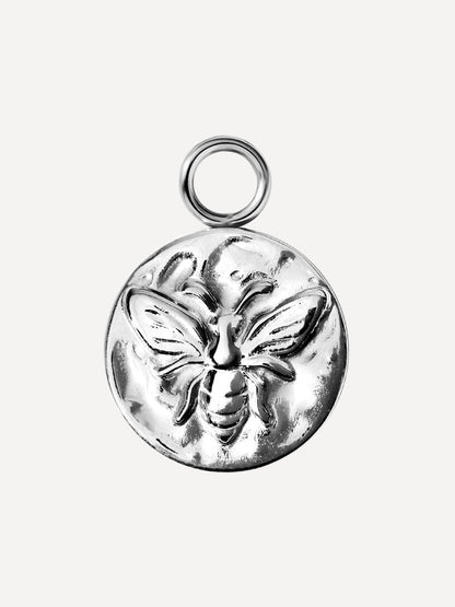 12x12mm Butterfly Embrace Ohrring-Charm