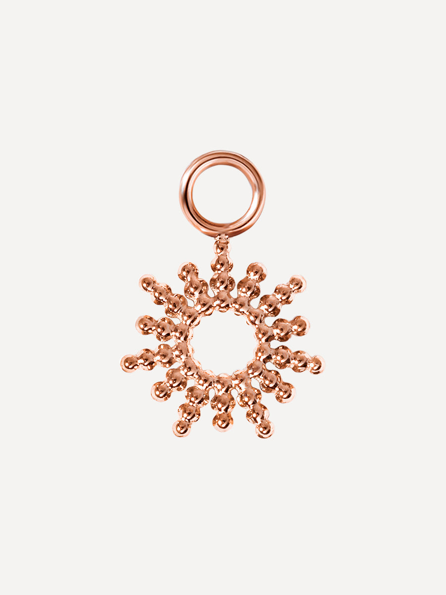 10,2x9,5mm Sunray Ohrring-Charm