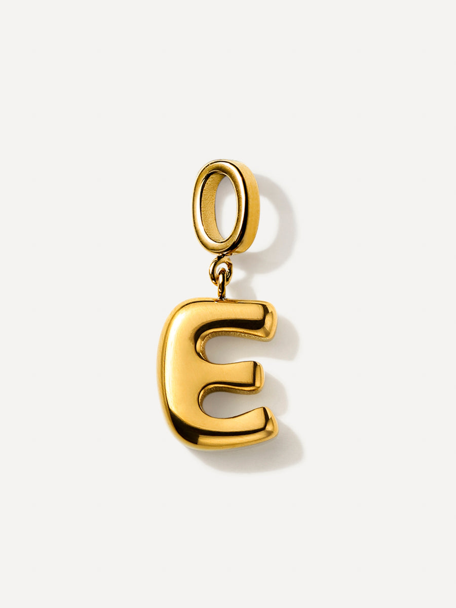Puffy Letter Ketten-Charms