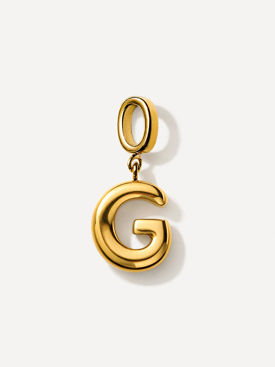 Puffy Letter Ketten-Charms