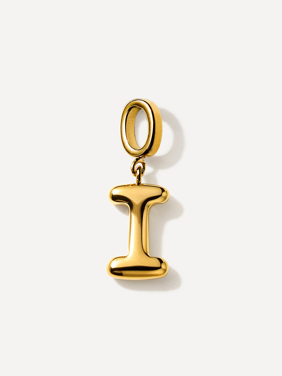 Puffy Letter Ketten-Charms
