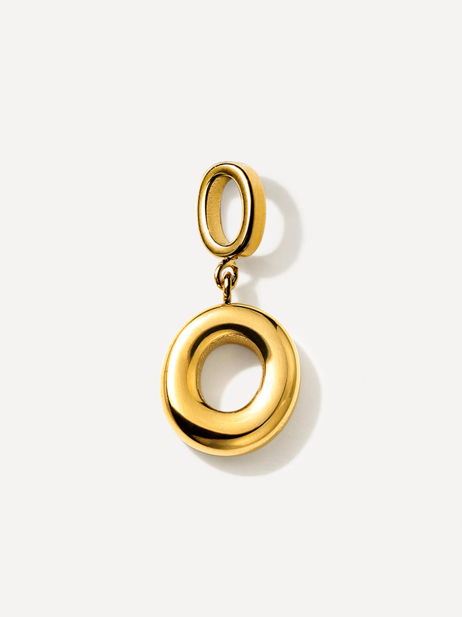 Puffy Letter Ketten-Charms