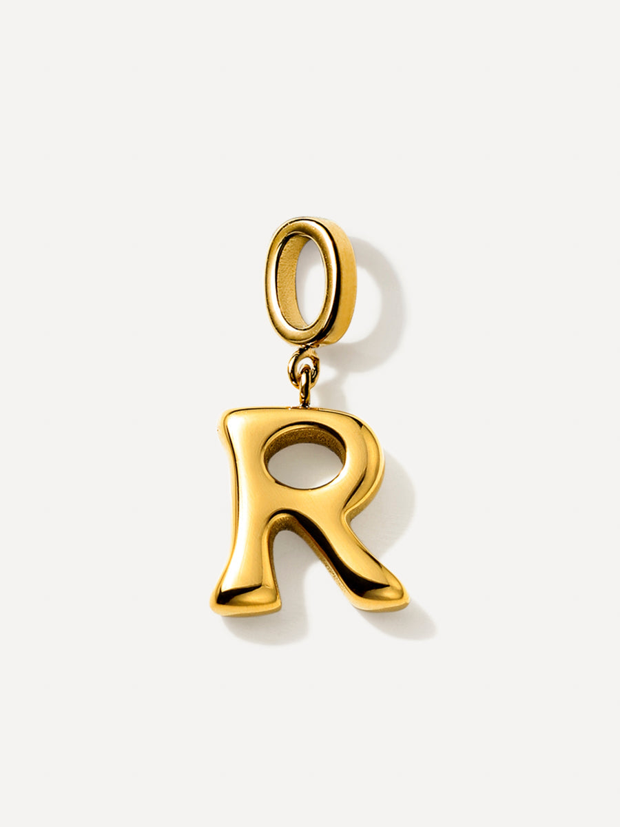 Puffy Letter Ketten-Charms