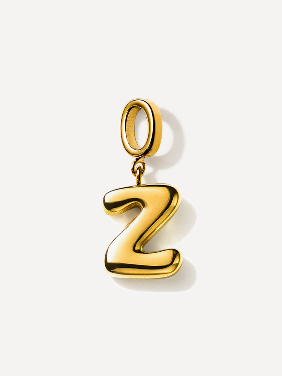 Puffy Letter Ketten-Charms