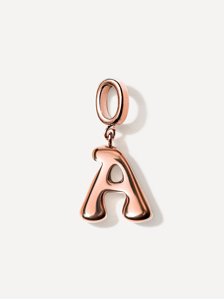 Puffy Letter Ketten-Charms