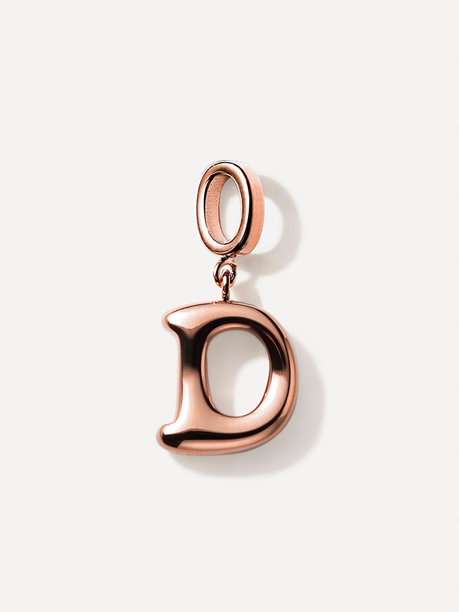 Puffy Letter Ketten-Charms