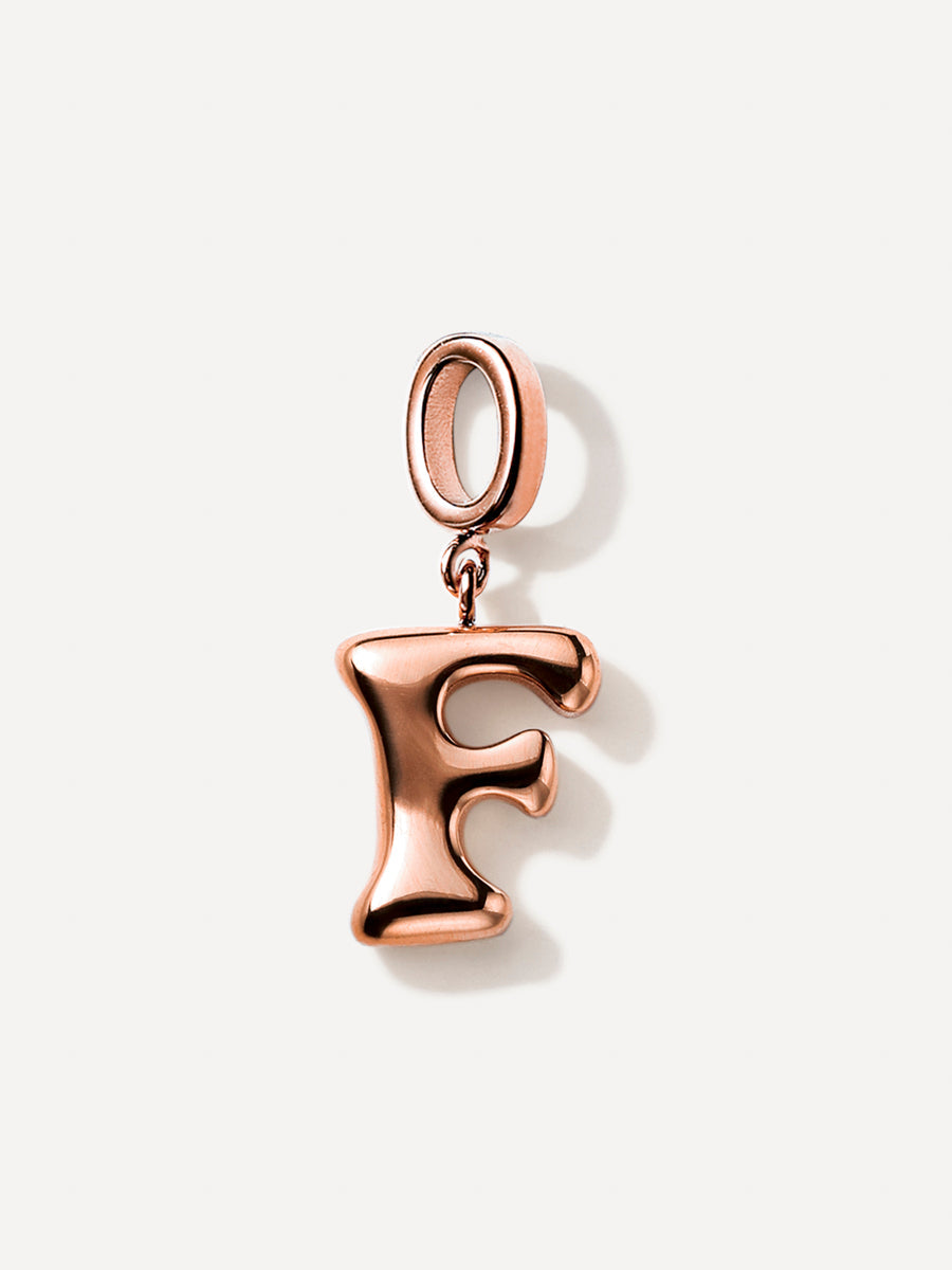 Puffy Letter Ketten-Charms