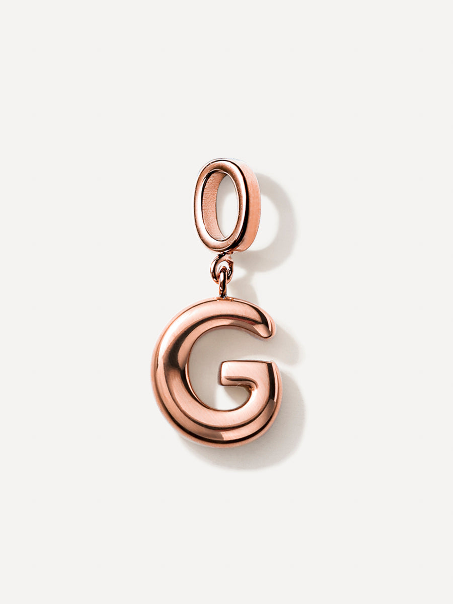 Puffy Letter Ketten-Charms