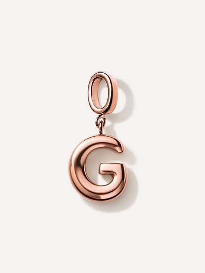 Puffy Letter Ketten-Charms