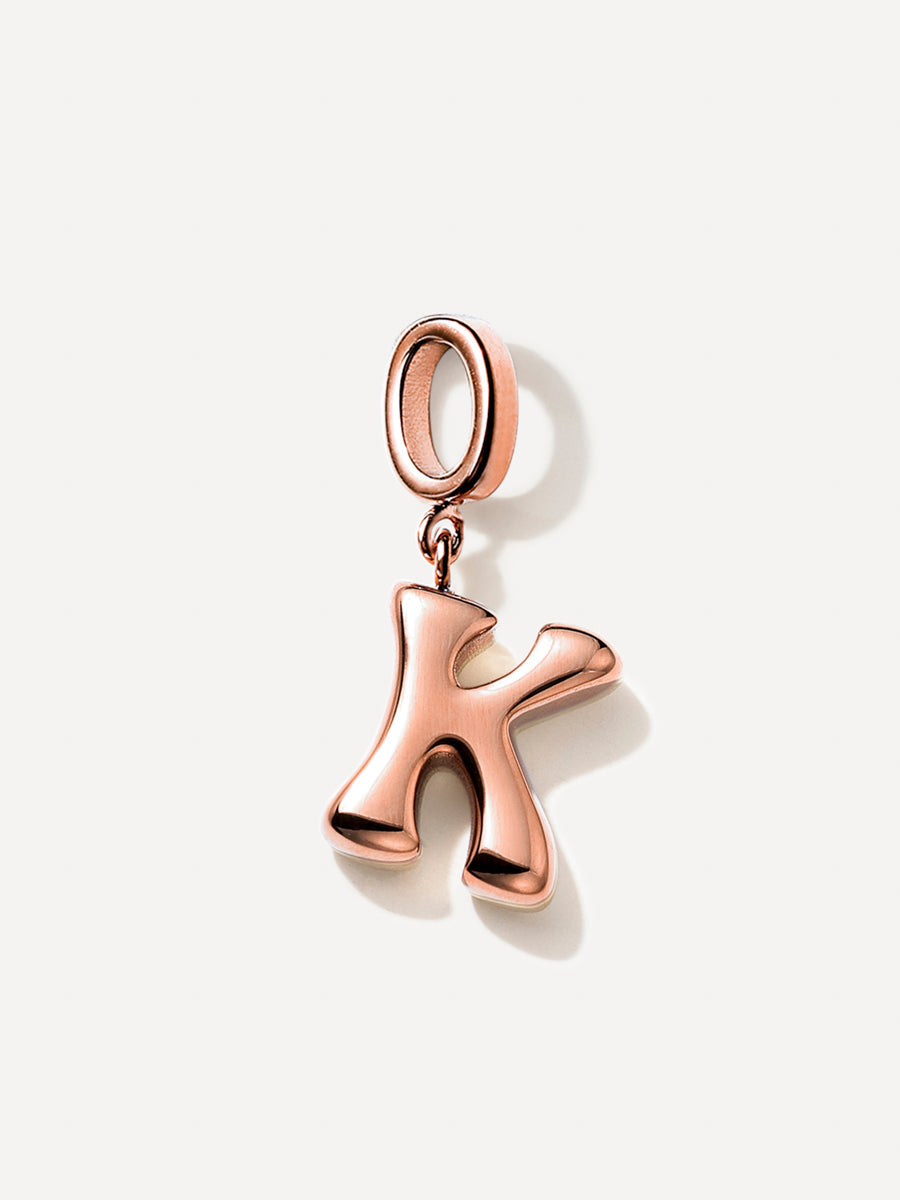 Puffy Letter Ketten-Charms