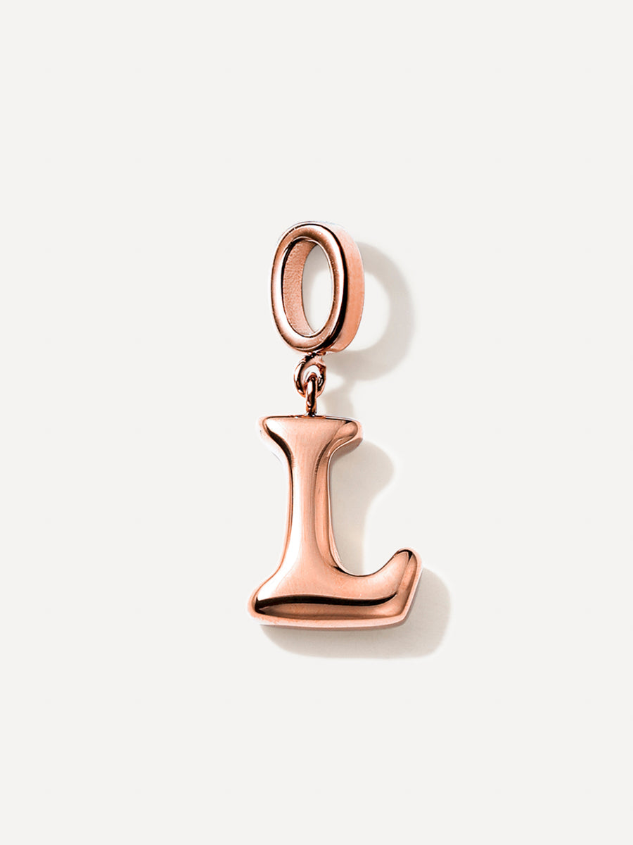 Puffy Letter Ketten-Charms