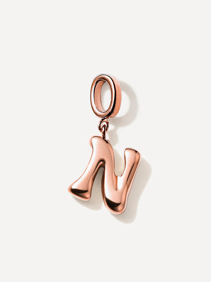 Puffy Letter Ketten-Charms