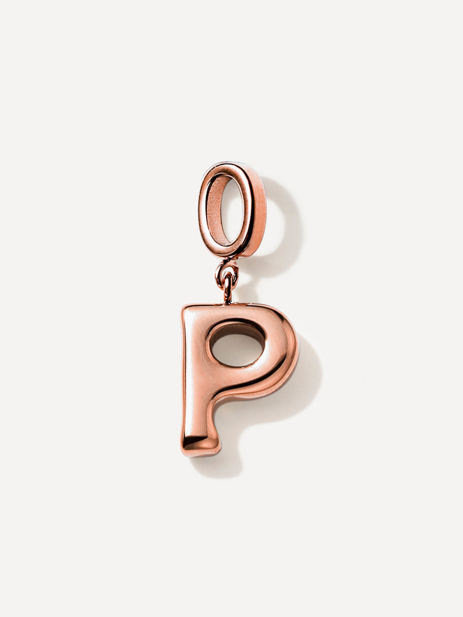 Puffy Letter Ketten-Charms