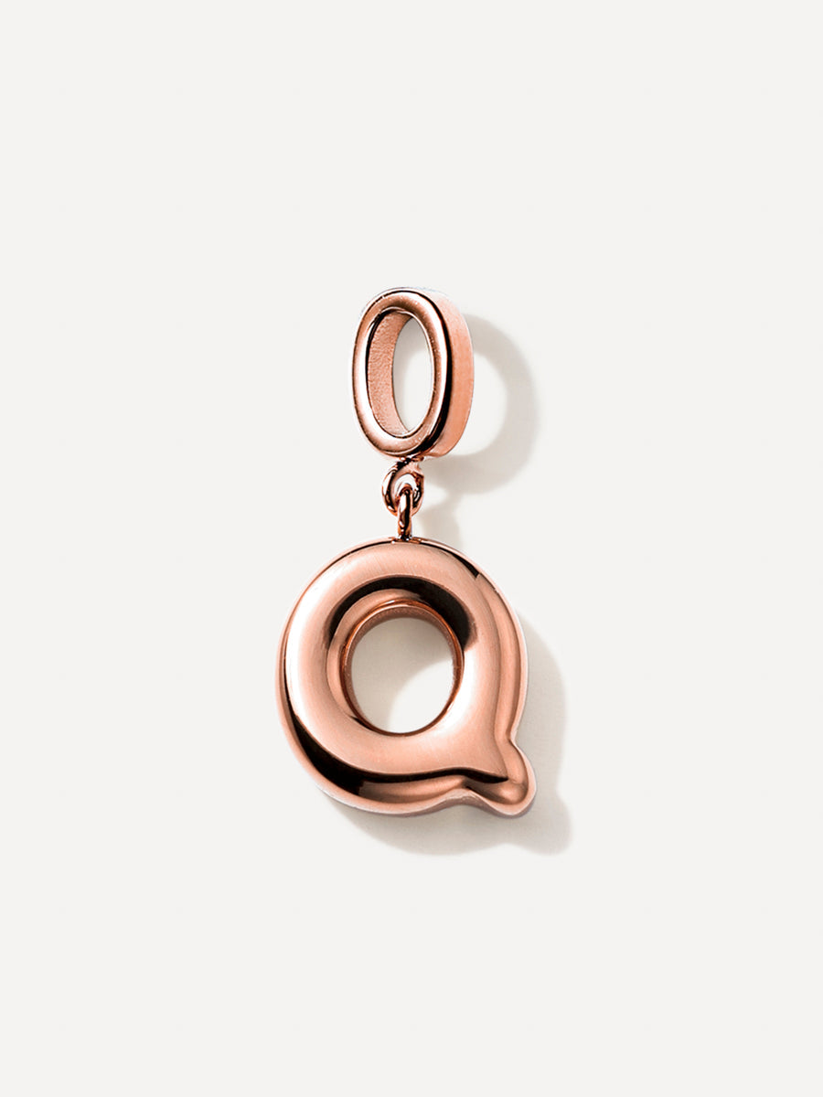 Puffy Letter Ketten-Charms