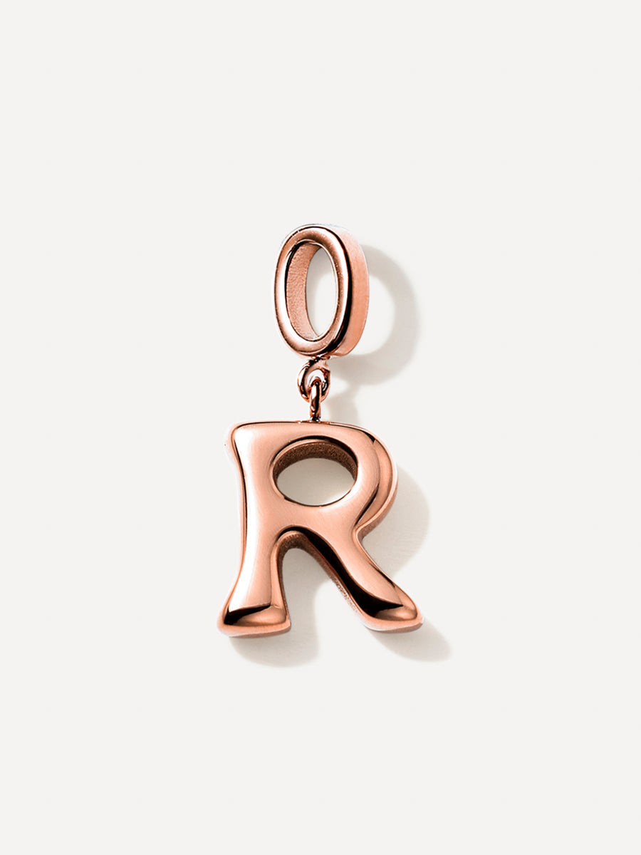 Puffy Letter Ketten-Charms