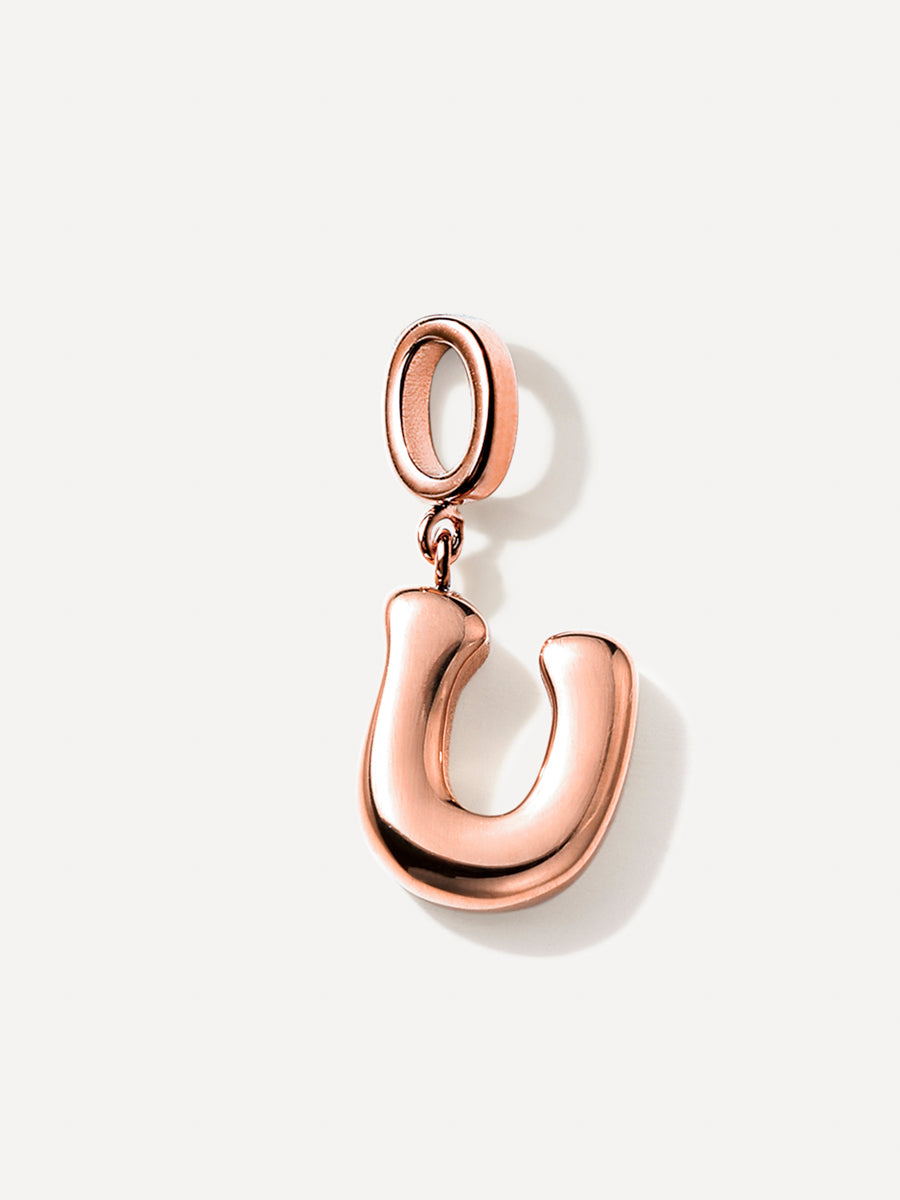Puffy Letter Ketten-Charms