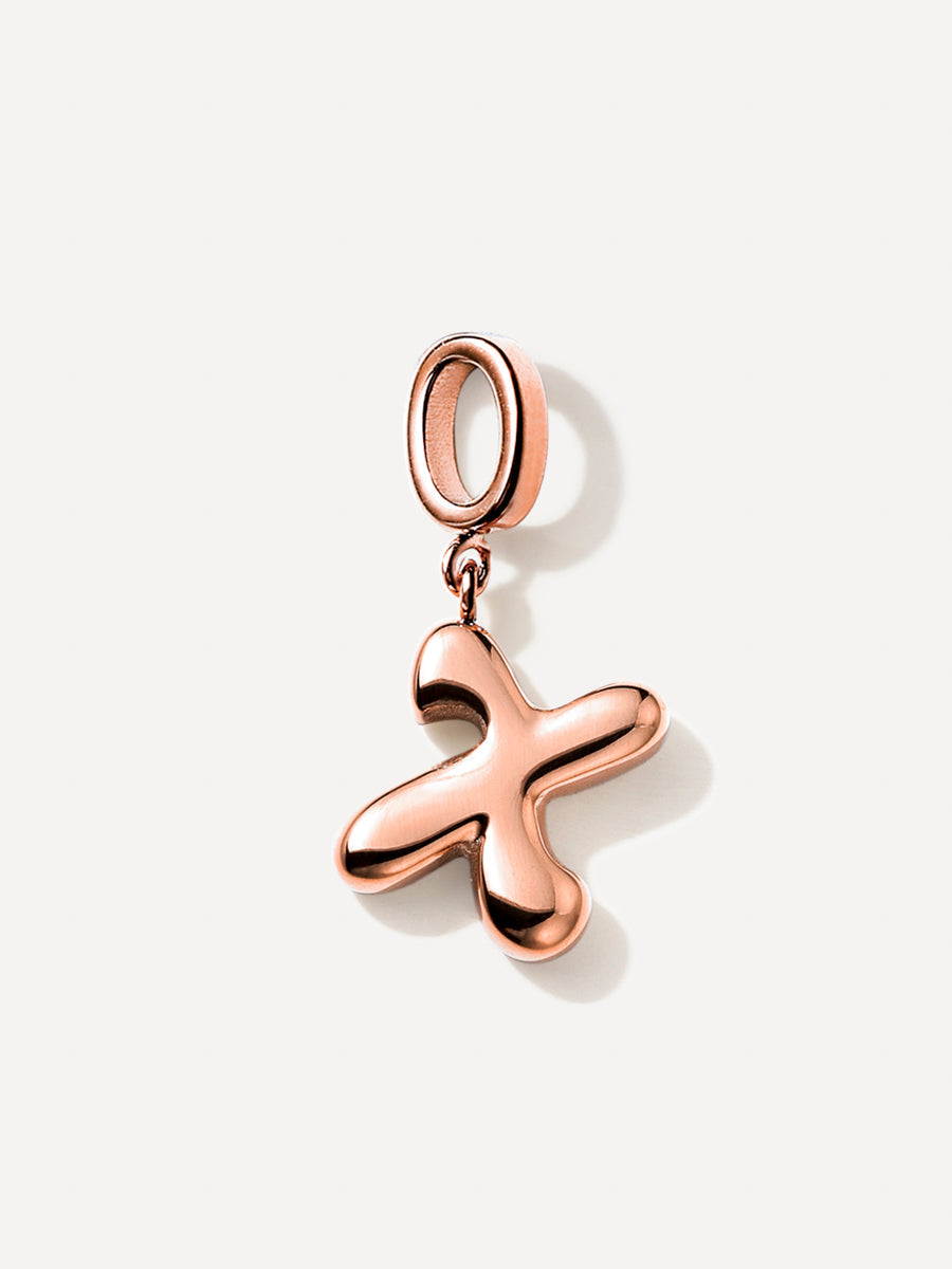 Puffy Letter Ketten-Charms