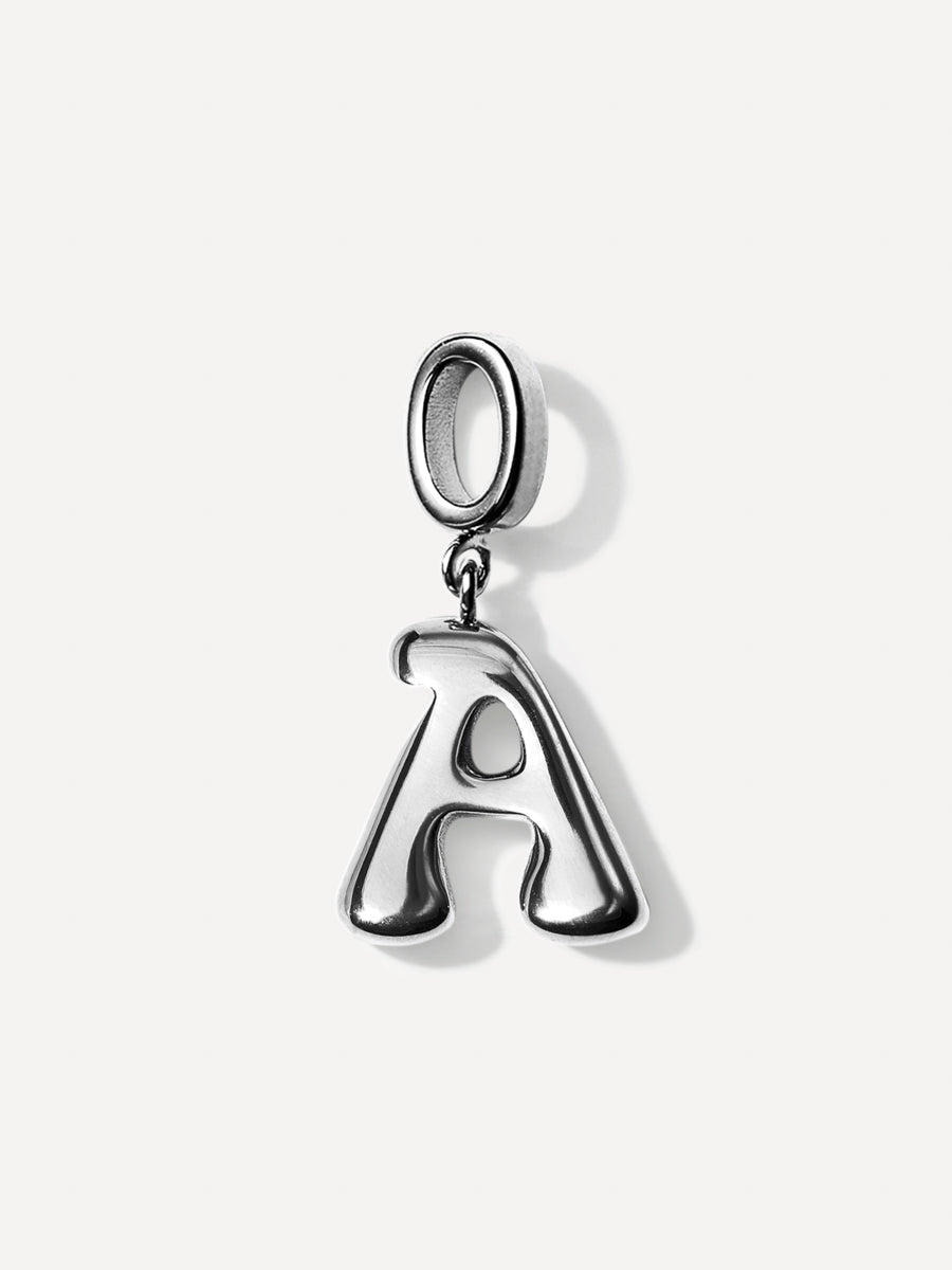 Puffy Letter Ketten-Charms