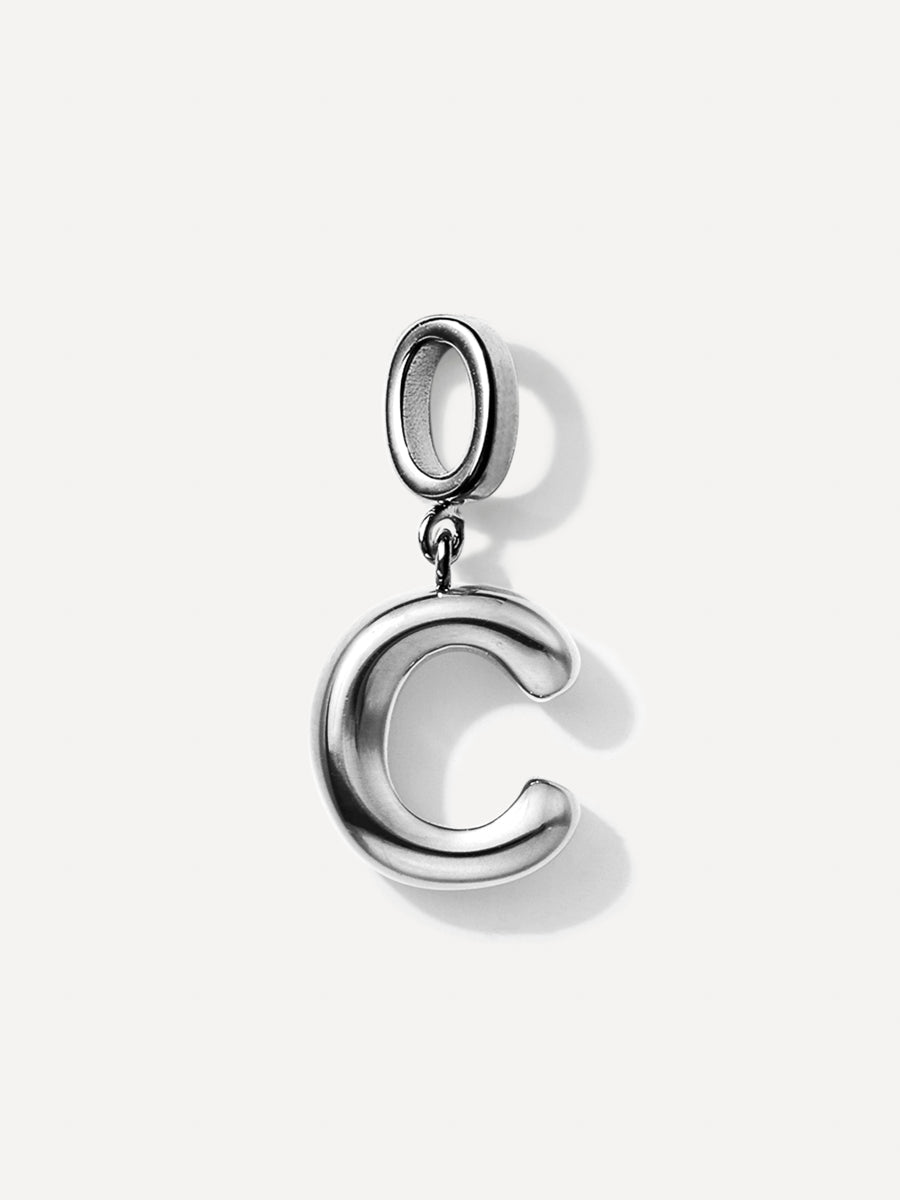 Puffy Letter Ketten-Charms