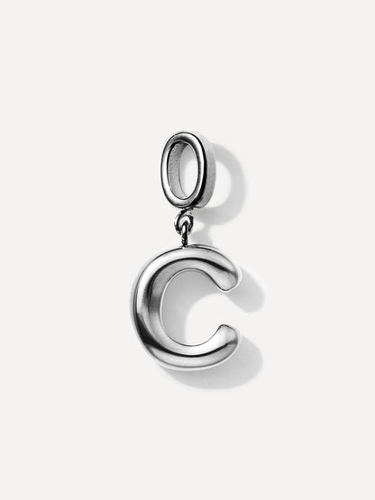 Puffy Letter Ketten-Charms
