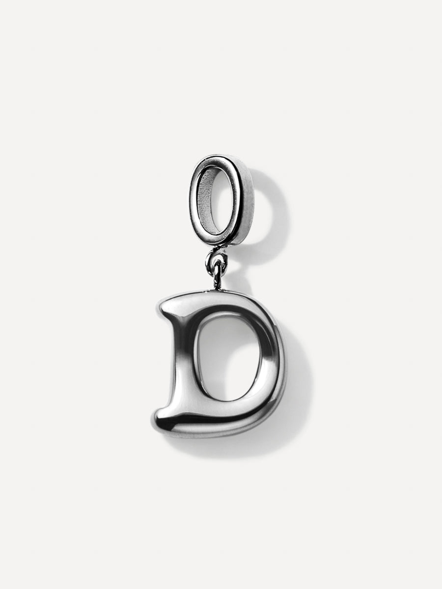 Puffy Letter Ketten-Charms