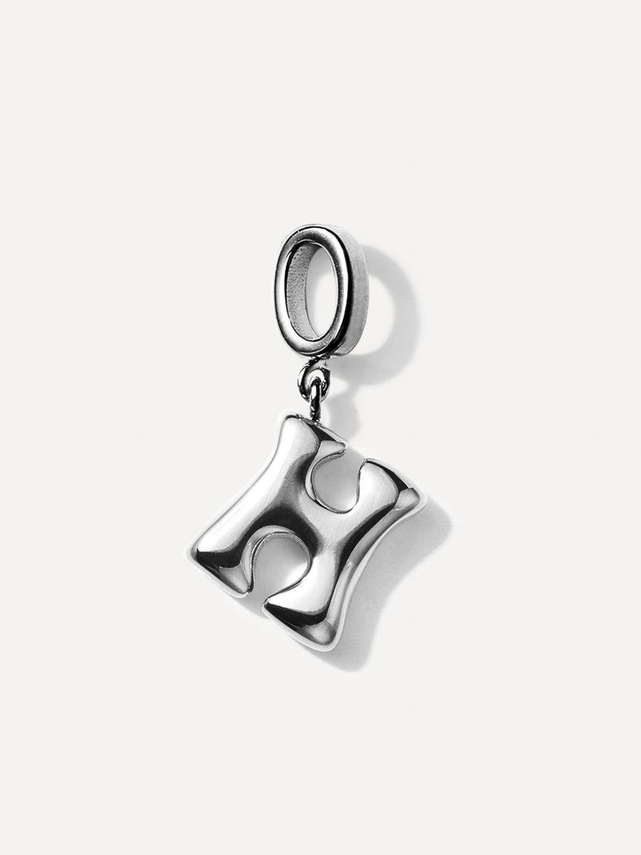 Puffy Letter Ketten-Charms