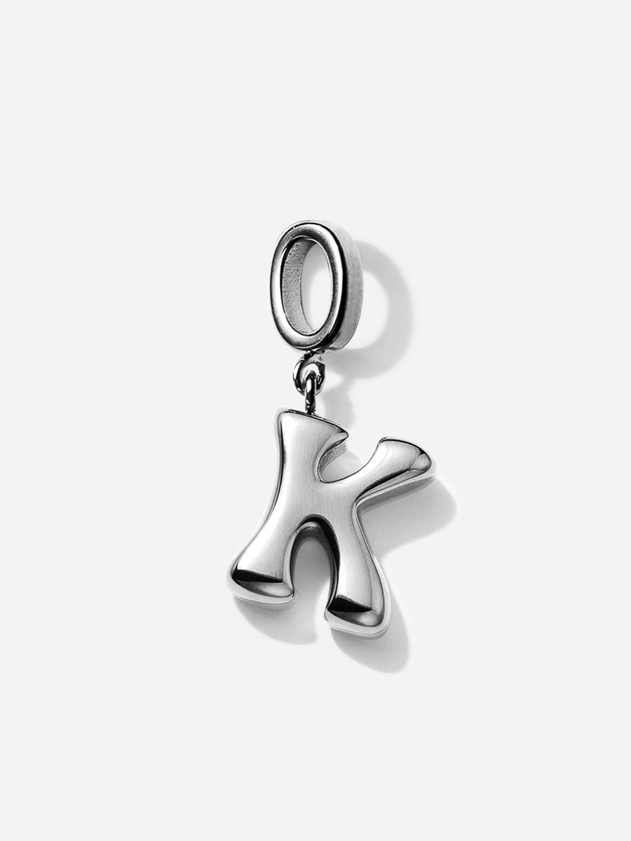 Puffy Letter Ketten-Charms