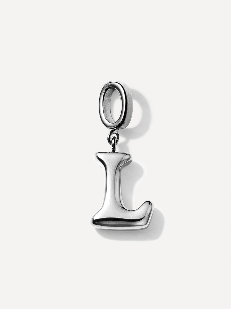 Puffy Letter Ketten-Charms