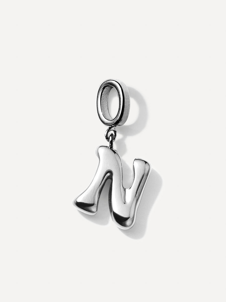 Puffy Letter Ketten-Charms