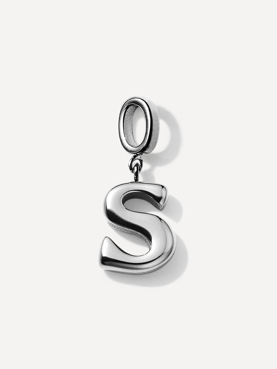 Puffy Letter Ketten-Charms