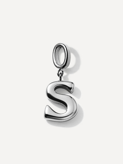 Puffy Letter Ketten-Charms