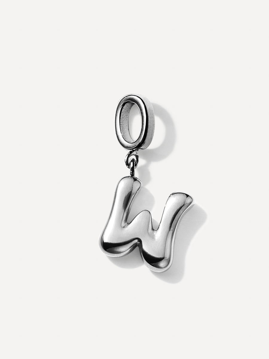 Puffy Letter Ketten-Charms