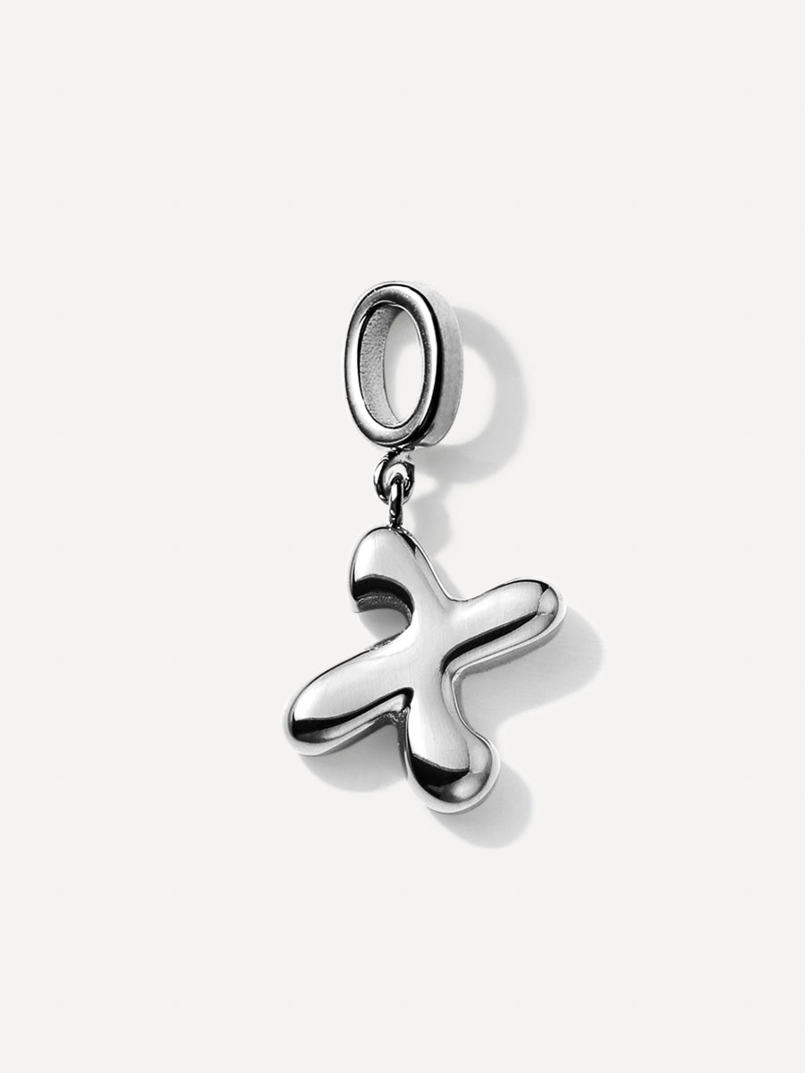 Puffy Letter Ketten-Charms