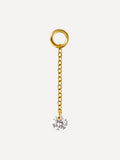 22x3,5mm Radiant Drop Ohrring-Charm