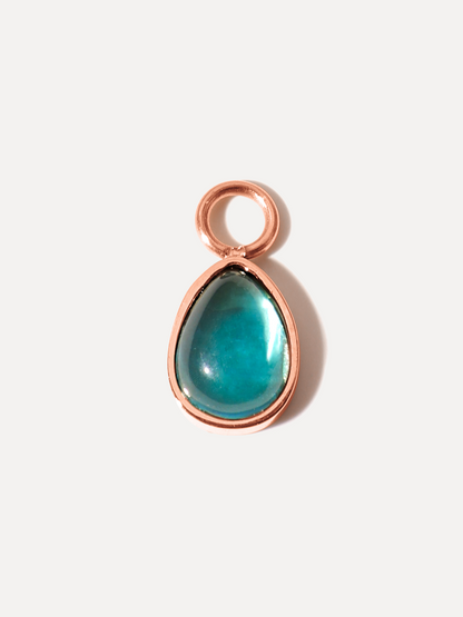 9,3x7mm Mystic Teardrop Ohrring-Charm