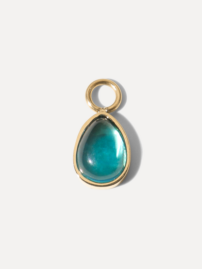 9,3x7mm Mystic Teardrop Ohrring-Charm