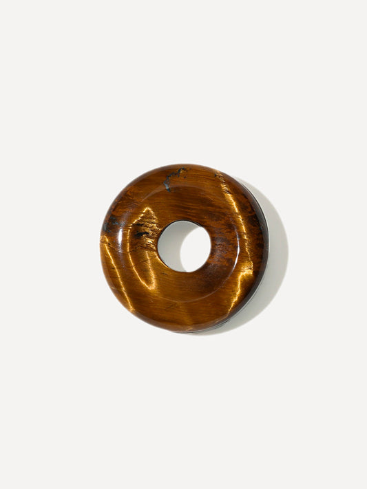 (Passend zu Ohrringen ≥ 17 mm)  Dreamy Donut Coffee Color Ohrring-Charm