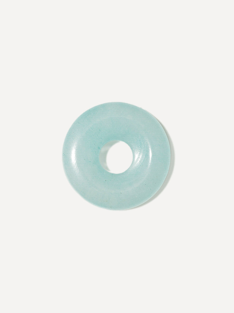(Passend zu Ohrringen ≥ 17 mm)  Dreamy Donut Light Blue Ohrring-Charm