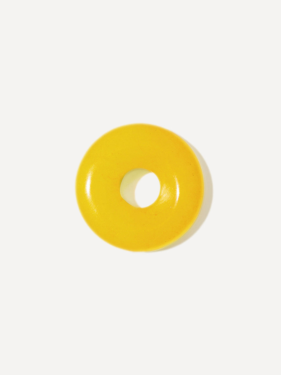 (Passend zu Ohrringen ≥ 17 mm) Dreamy Donut Yellow Ohrring-Charm