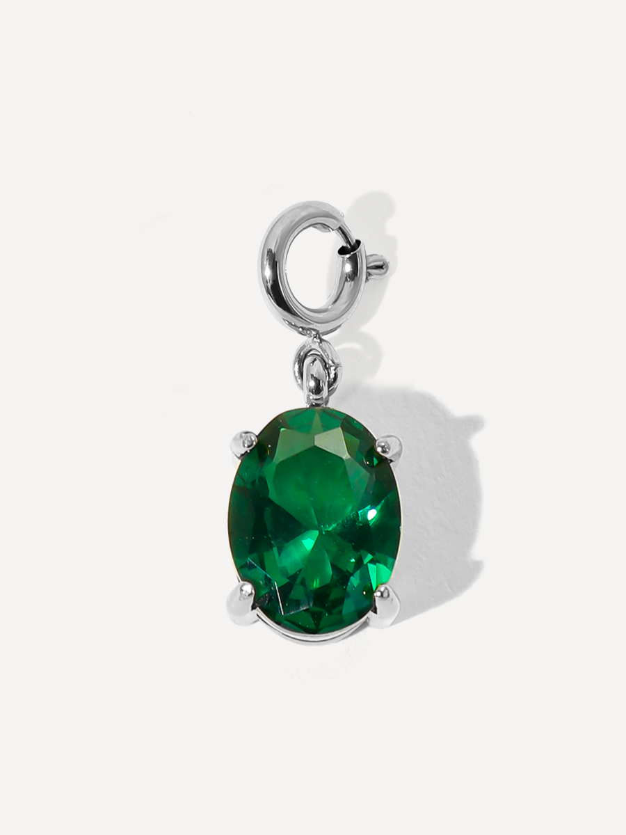 Shining Birth Emerald Ketten-Charm