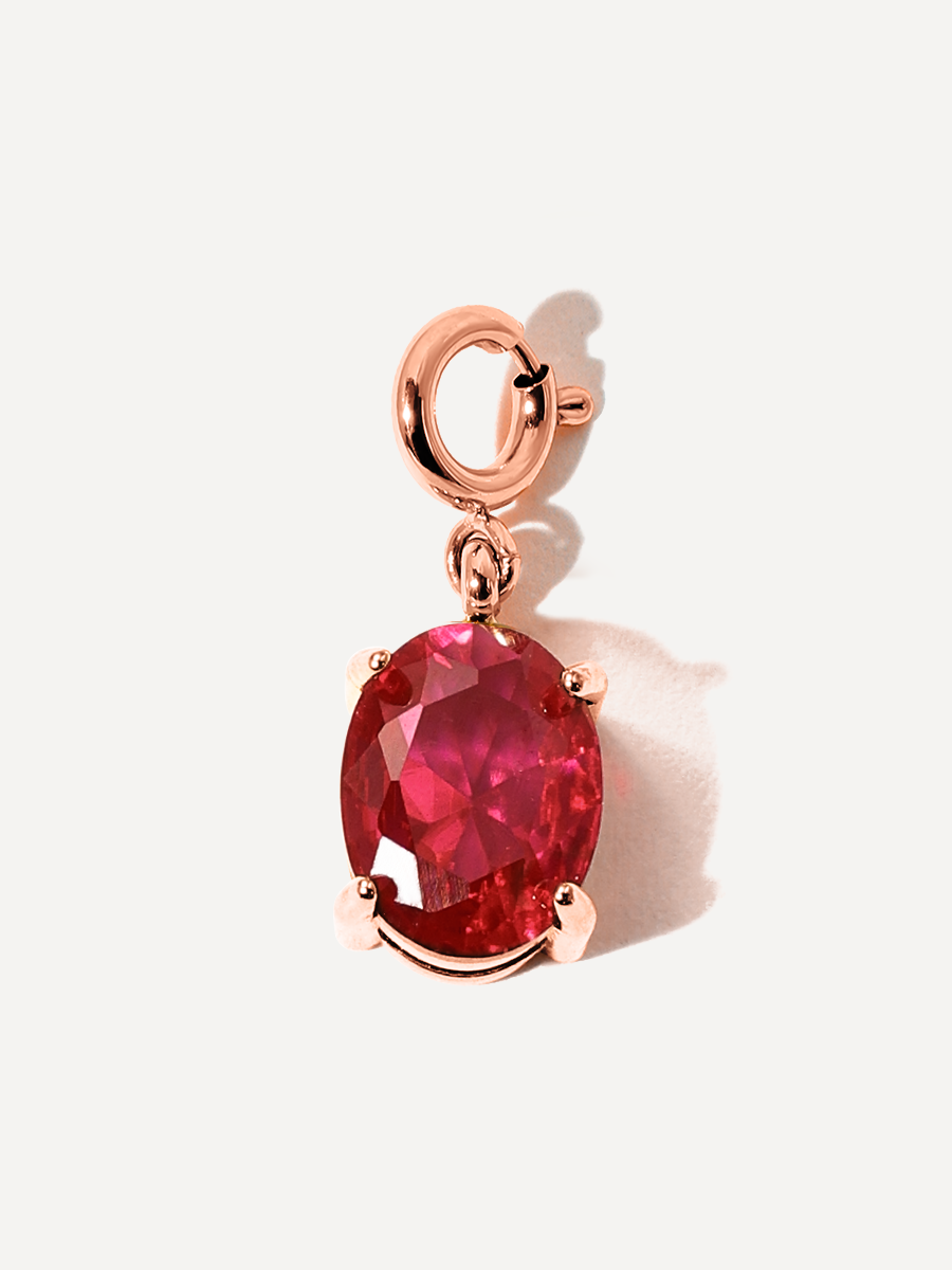 Shining Birth Ruby Ketten-Charm