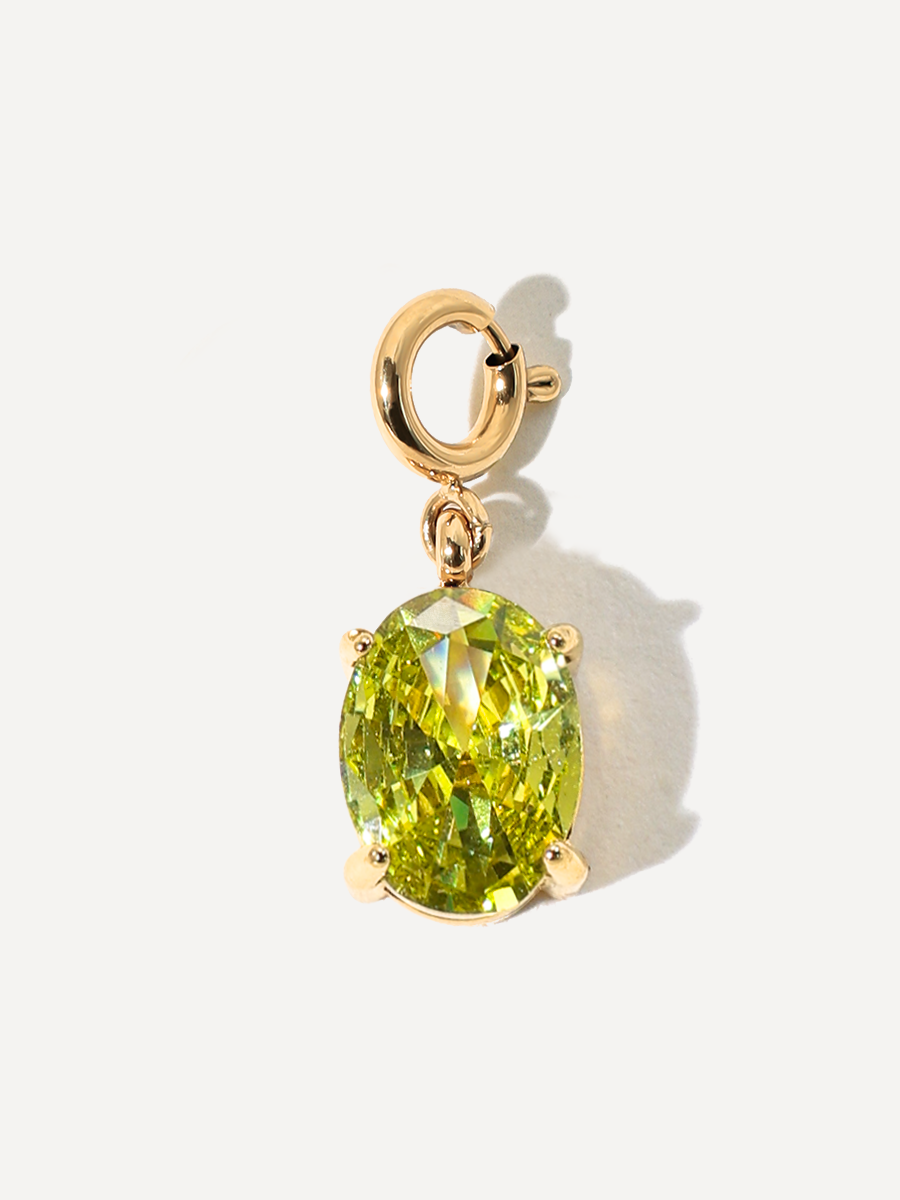 Shining Birth Olive Green Ketten-Charm