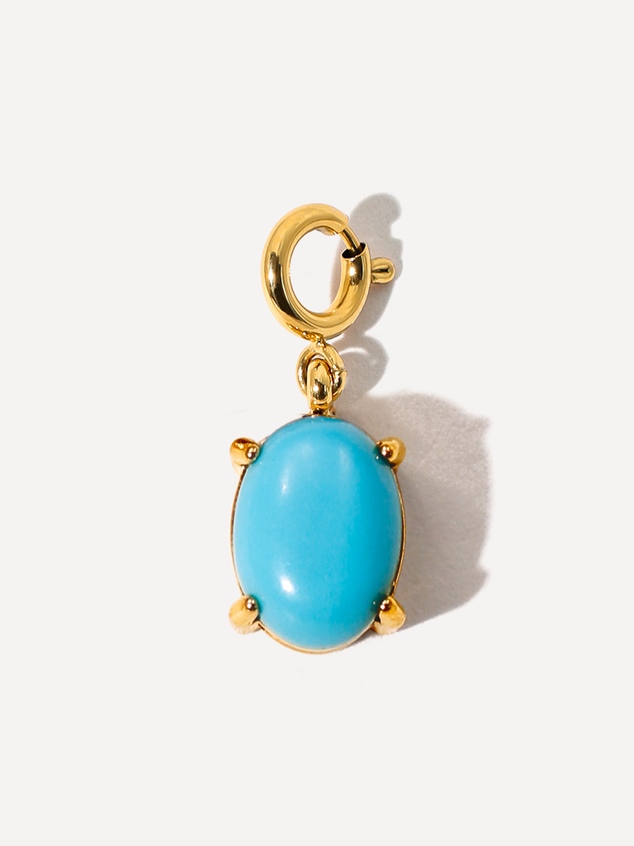 Shining Birth Turquoise Ketten-Charm