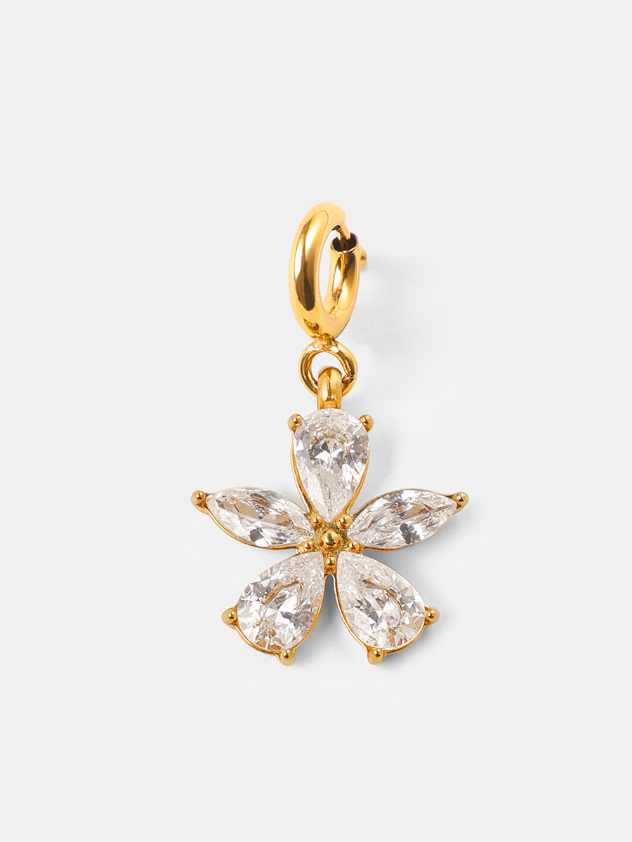 Floral Spark Ketten-Charm