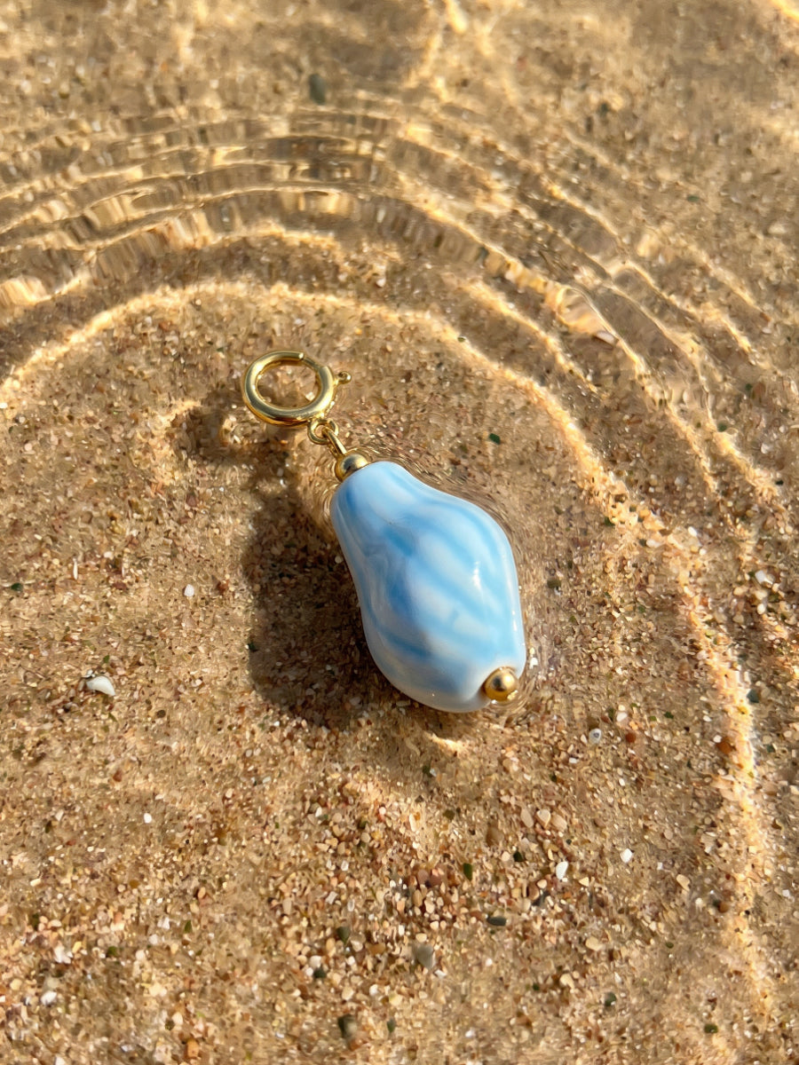 Sea Spiral Ketten-Charm
