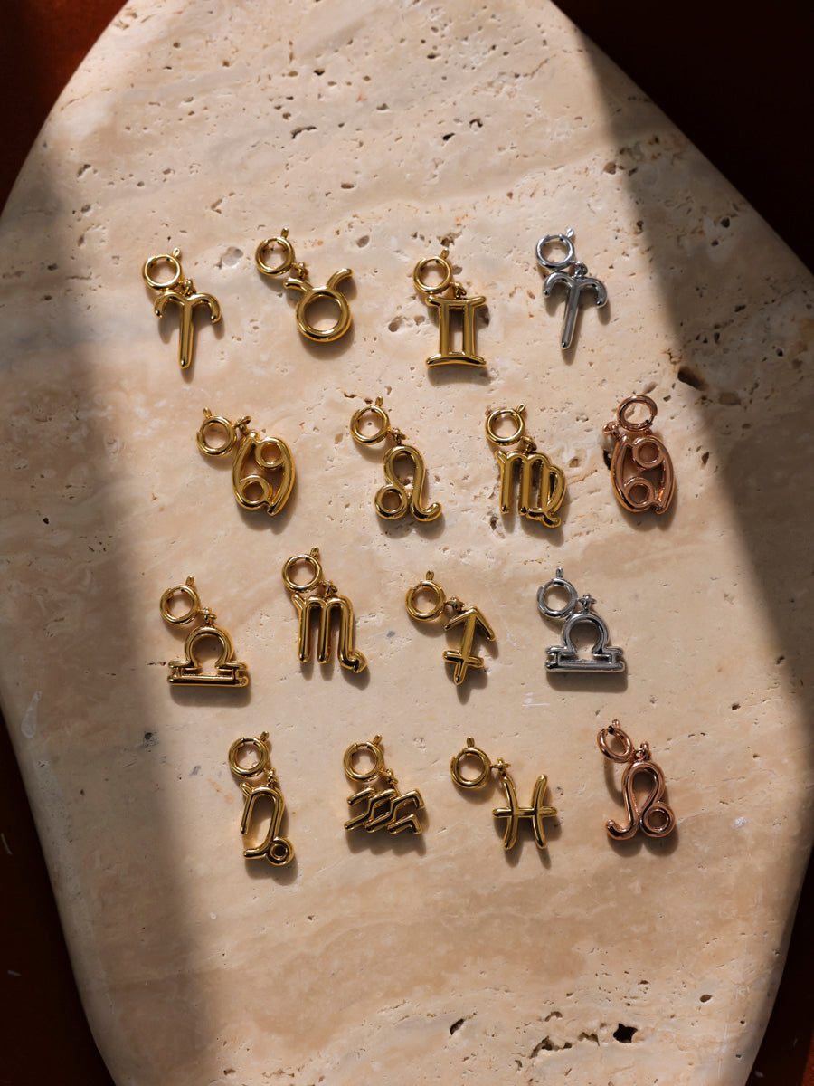 Classic Zodiac Ketten-Charm - Libra